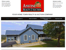 Tablet Screenshot of anstinerealtyclintonmissouri.com
